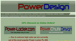 Desktop Screenshot of powerchutedesign.com